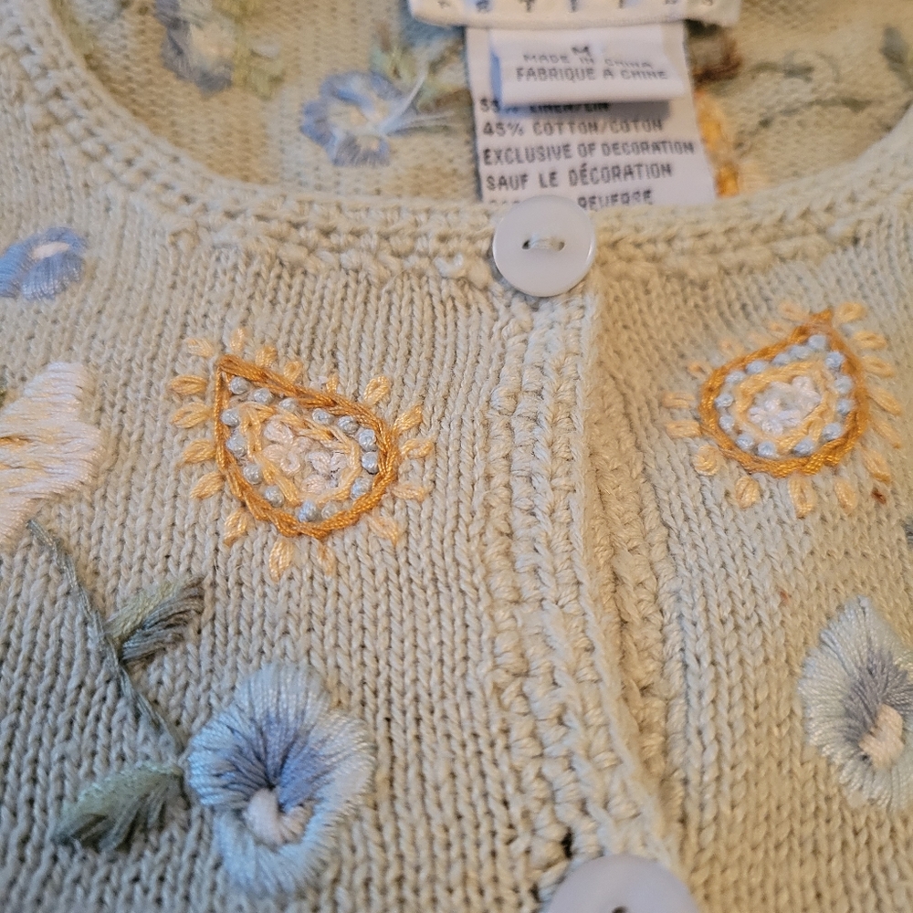 Embroidered Sweater - Picture 2 of 4